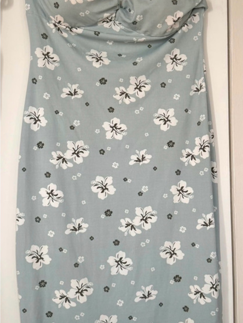 Darling light blue/gray blue/baby blue dress ~ Size XL
